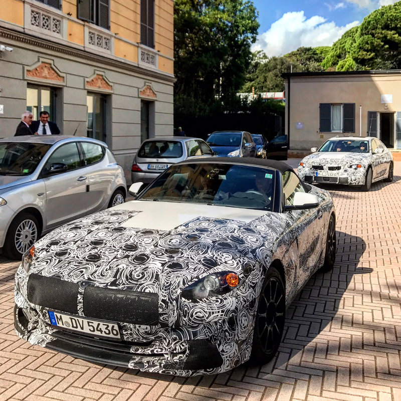 Illustration for article titled The New Toyota Supra Went On Vacation With Some BMWs In Italy